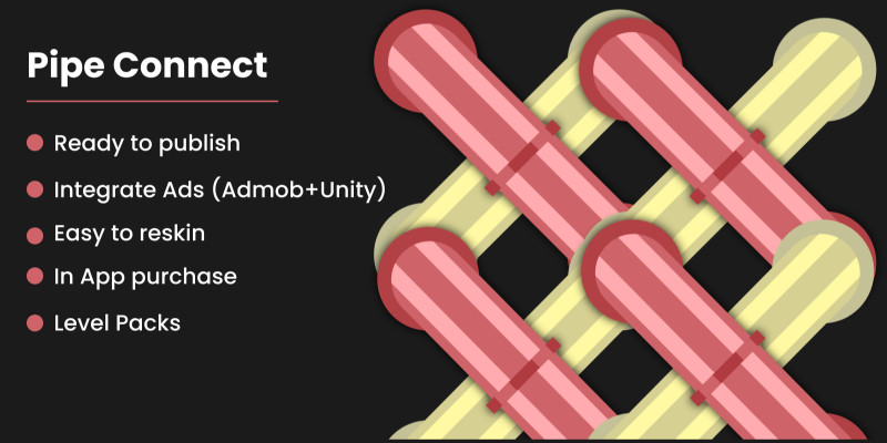 Головоломка «Соединение труб» Unity